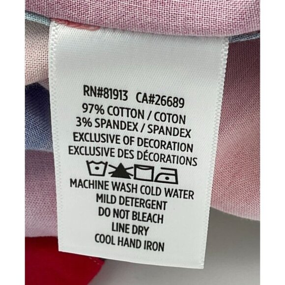 Robert Graham Ladies Long Sleeve Carrie Button Front Tropical Print Shirt Small - Picture 9 of 12